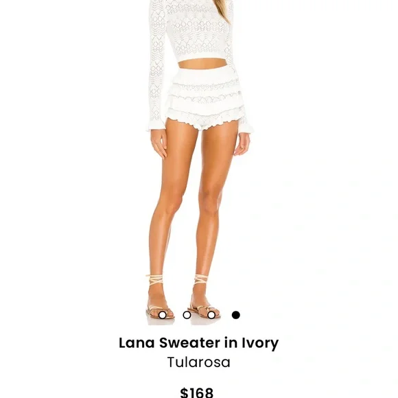 Chic White Lace Two-Piece Set - Picture 3 of 8